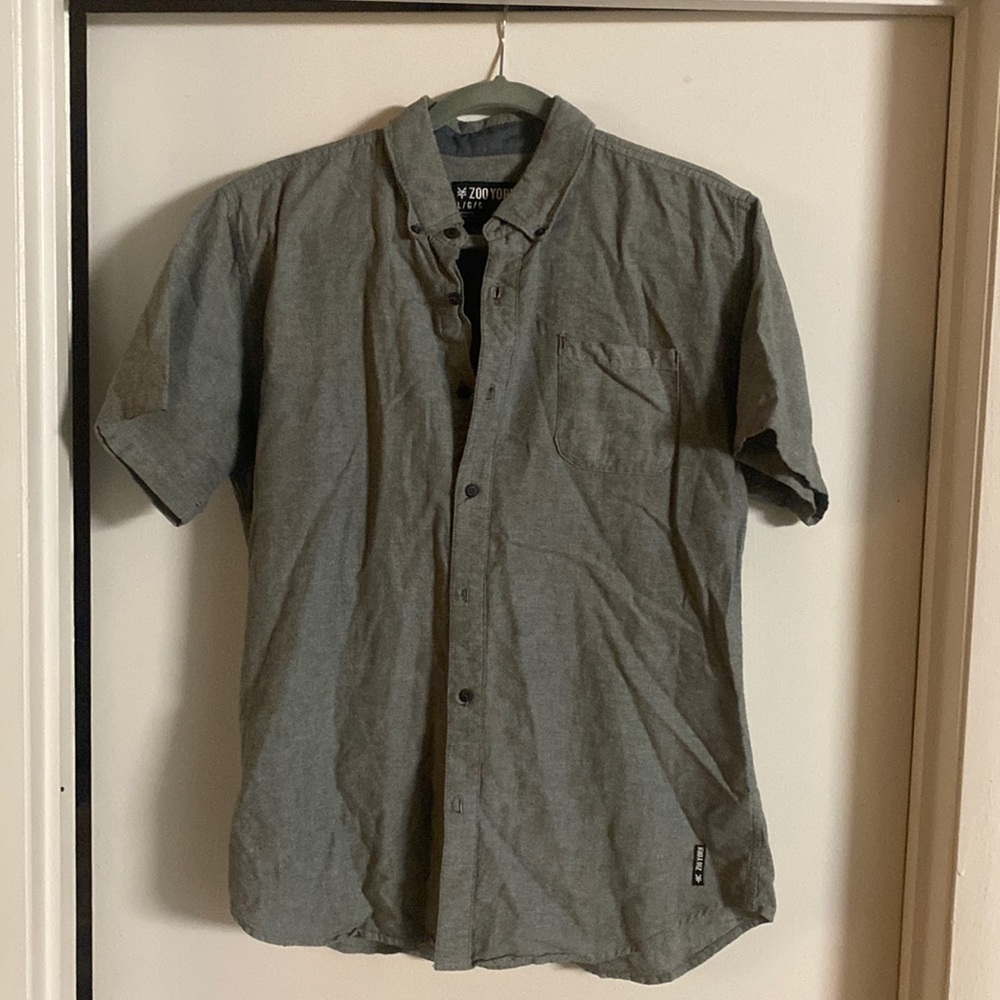 Button Down Grey shirt